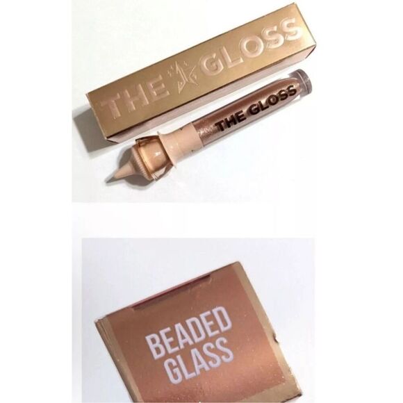 Jeffree Star The Gloss Lip Gloss Beaded Glass New in Box - Picture 4 of 6